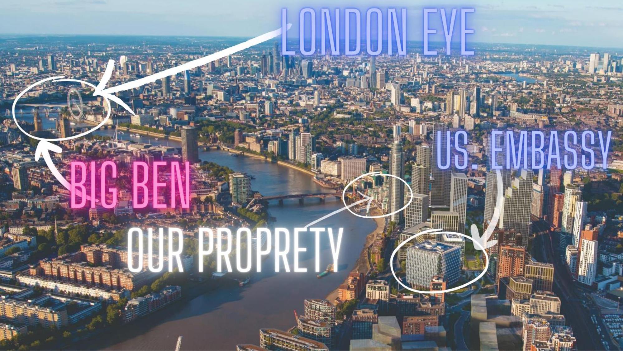 Vauxhall Large 2Bedroom Central London With Amazing River View Panoramic Balcony Exterior photo