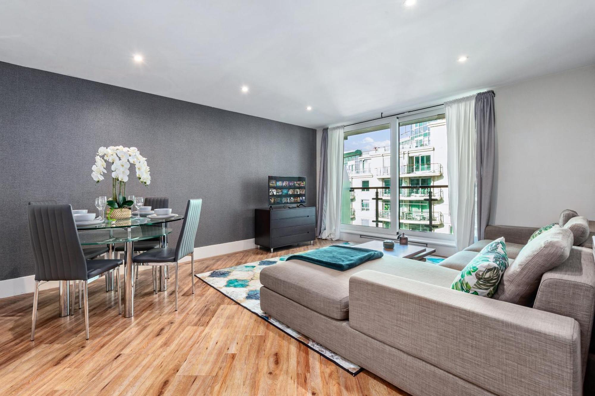 Vauxhall Large 2Bedroom Central London With Amazing River View Panoramic Balcony Exterior photo